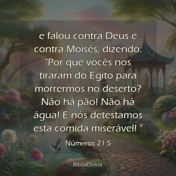 Números 21:5