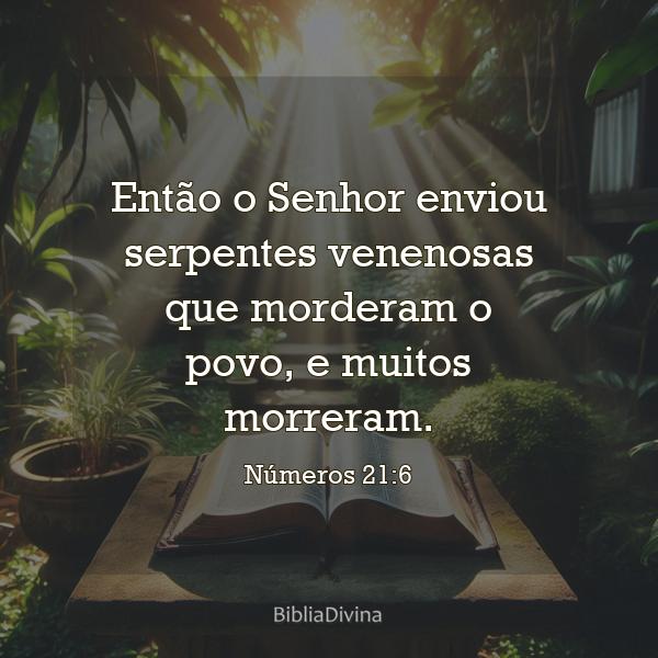 Números 21:6