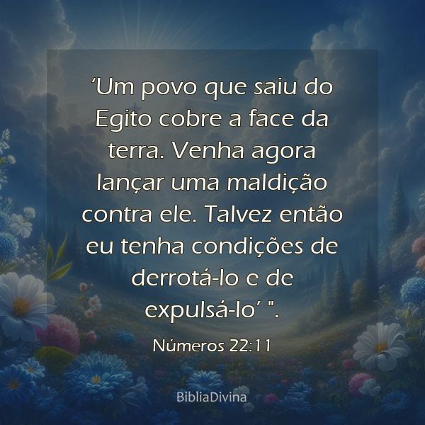 Números 22:11