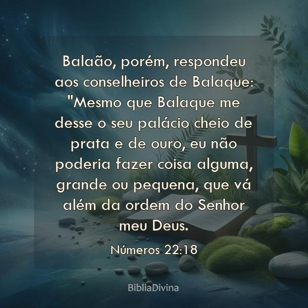 Números 22:18