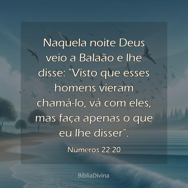 Números 22:20