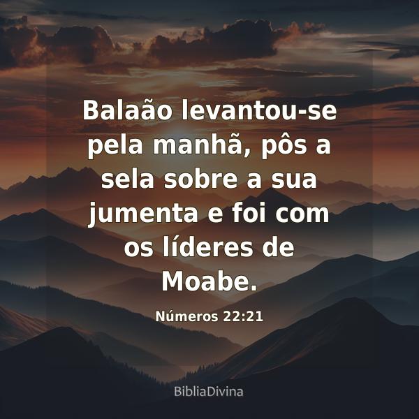 Números 22:21