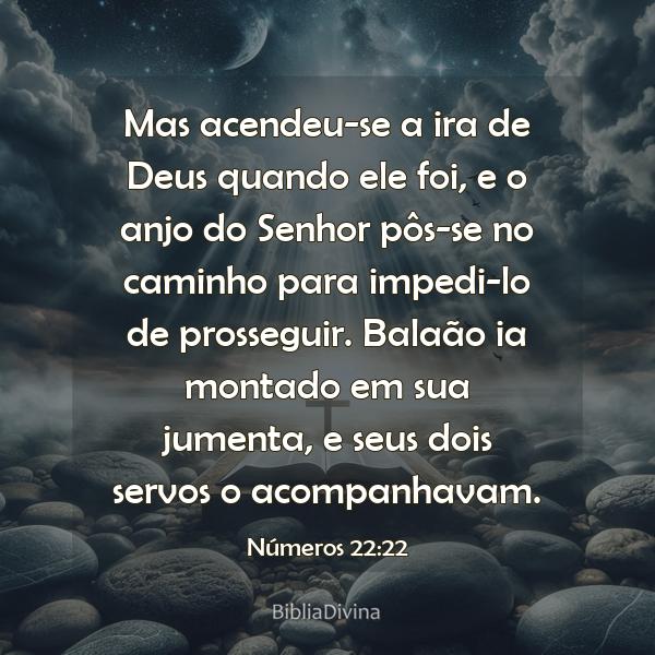 Números 22:22