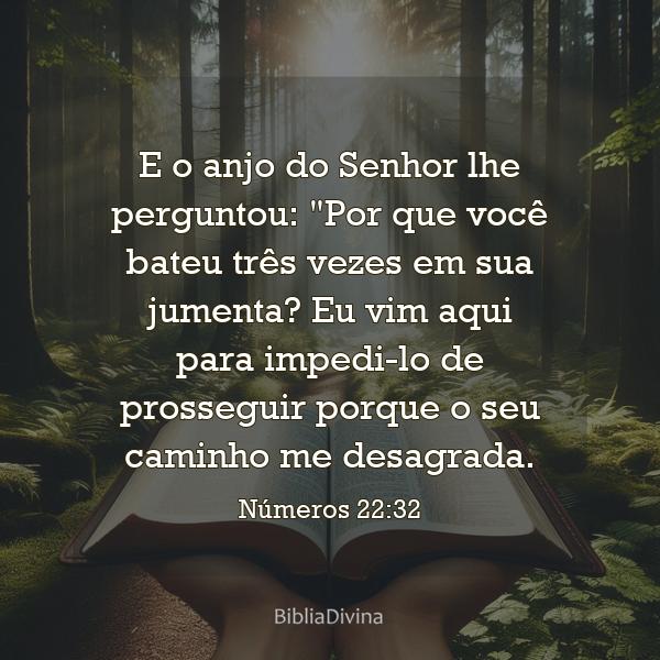 Números 22:32