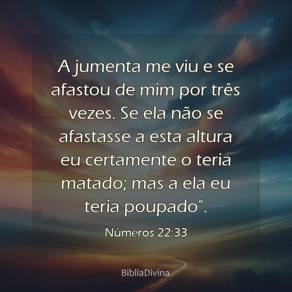 Números 22:33