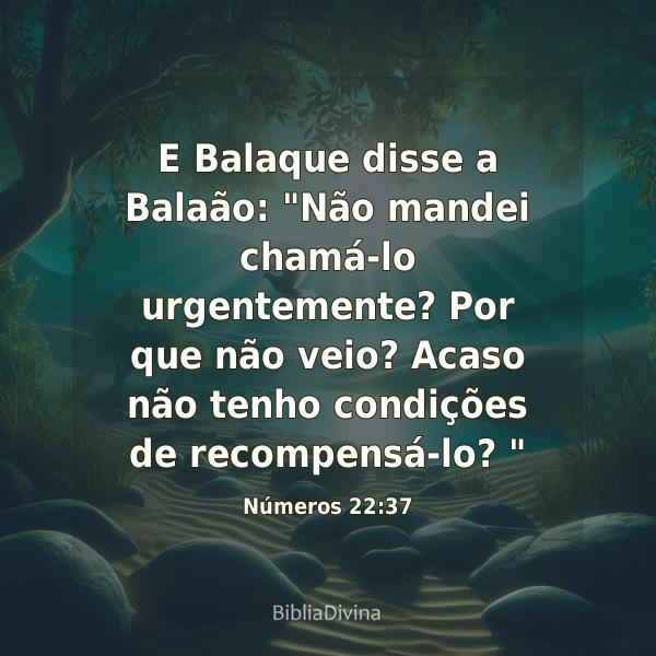 Números 22:37