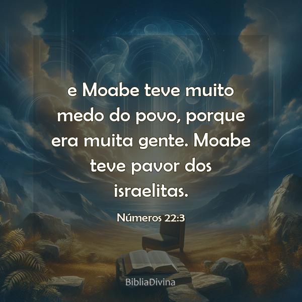 Números 22:3