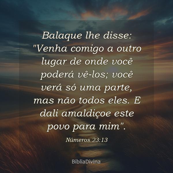 Números 23:13