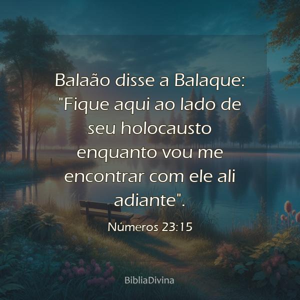 Números 23:15