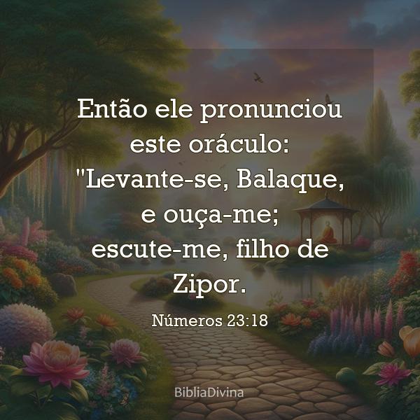 Números 23:18