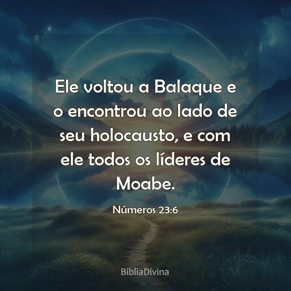 Números 23:6