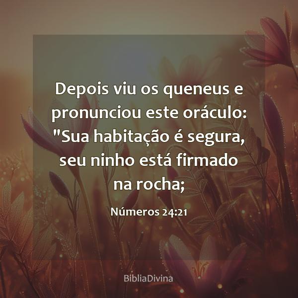 Números 24:21