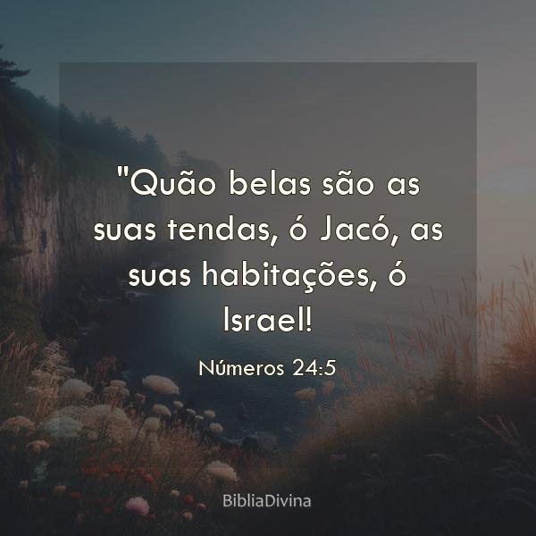 Números 24:5