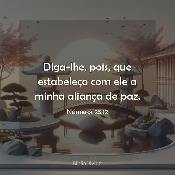 Números 25:12