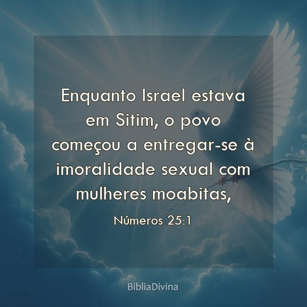 Números 25:1