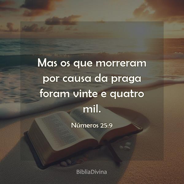 Números 25:9