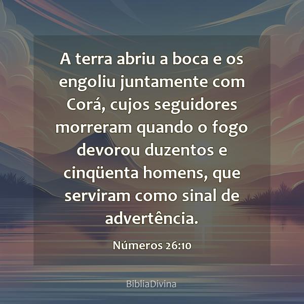 Números 26:10