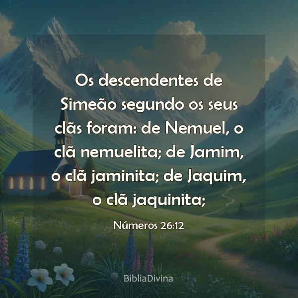 Números 26:12