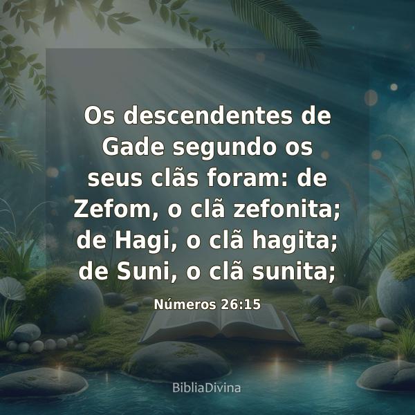 Números 26:15