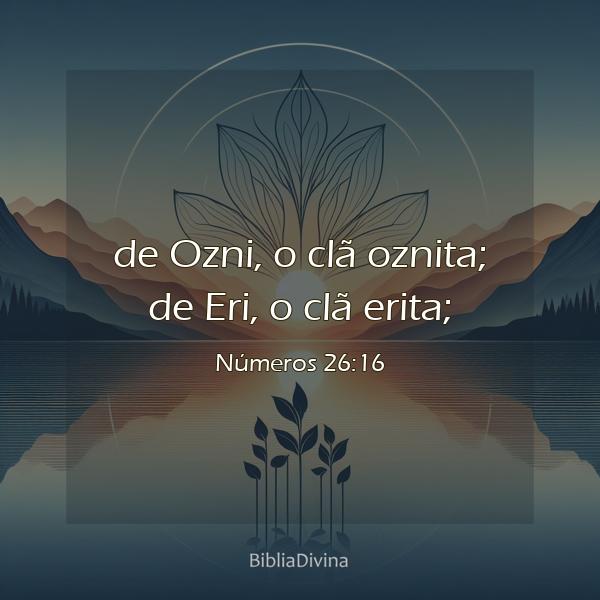 Números 26:16