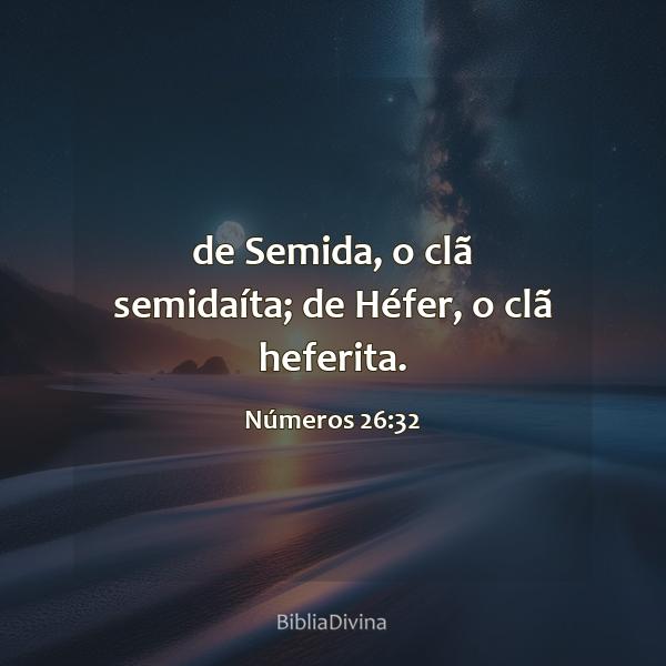 Números 26:32