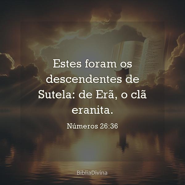 Números 26:36