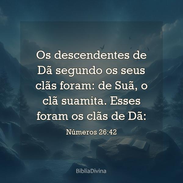 Números 26:42