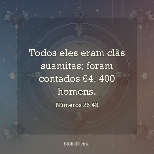 Números 26:43