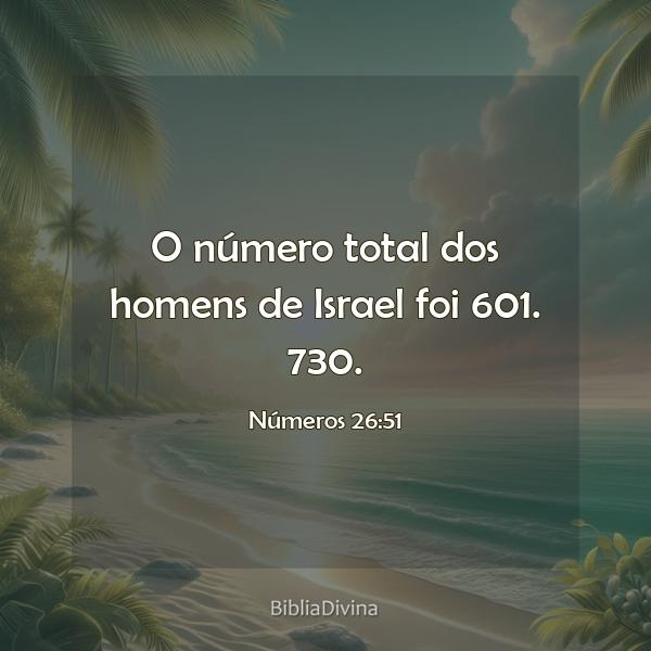 Números 26:51