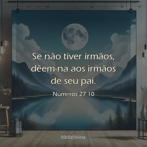 Números 27:10