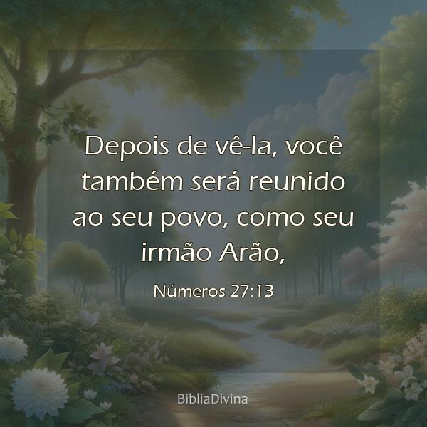 Números 27:13