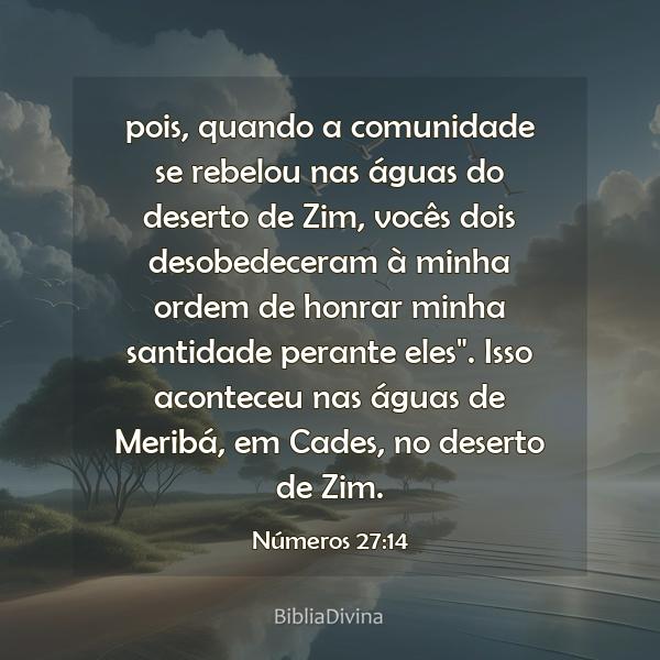 Números 27:14