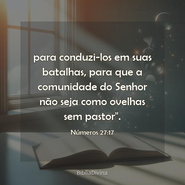 Números 27:17