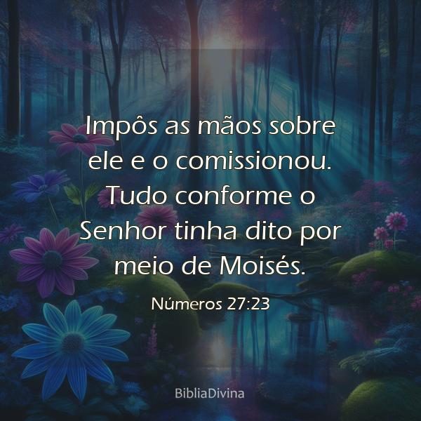 Números 27:23