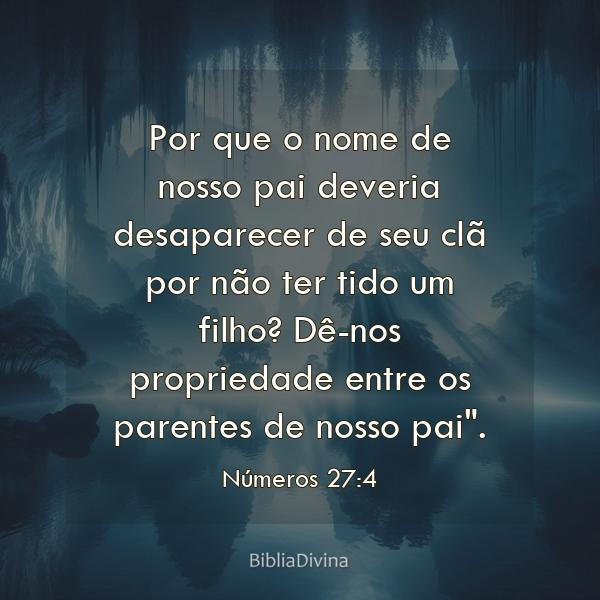 Números 27:4