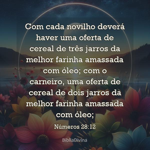 Números 28:12