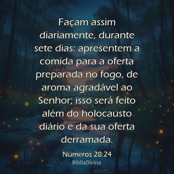 Números 28:24