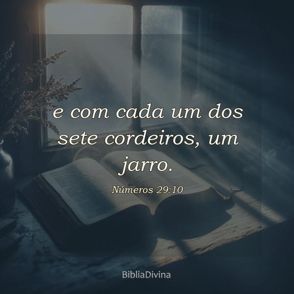 Números 29:10