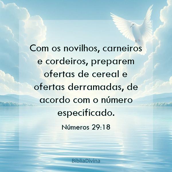 Números 29:18