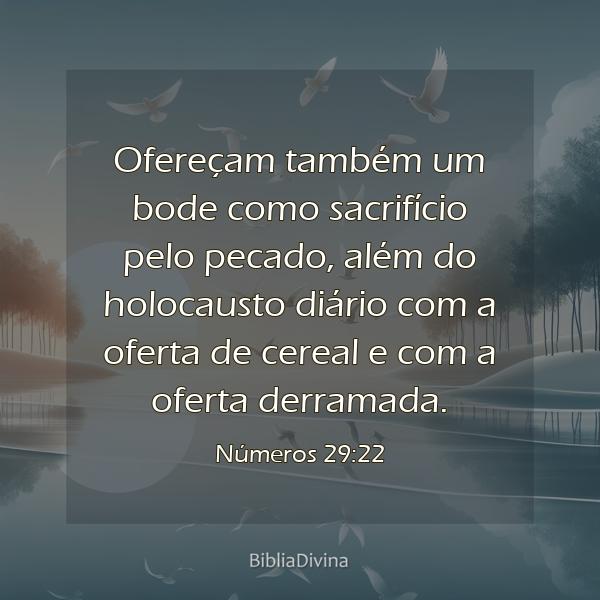 Números 29:22