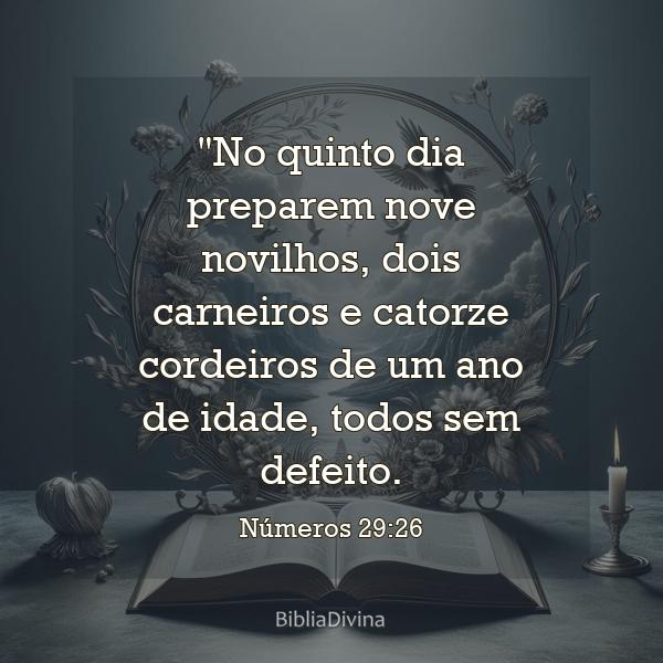 Números 29:26