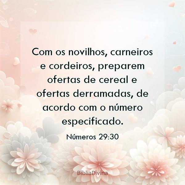 Números 29:30