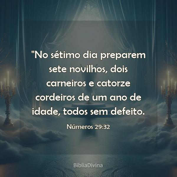 Números 29:32