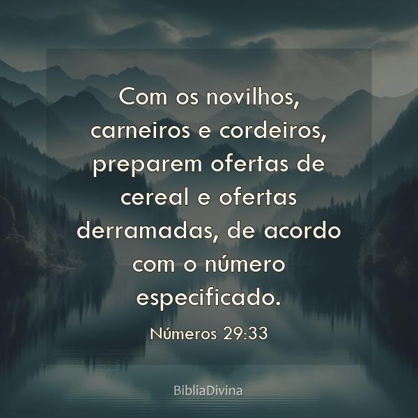 Números 29:33