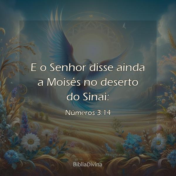 Números 3:14