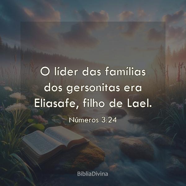 Números 3:24