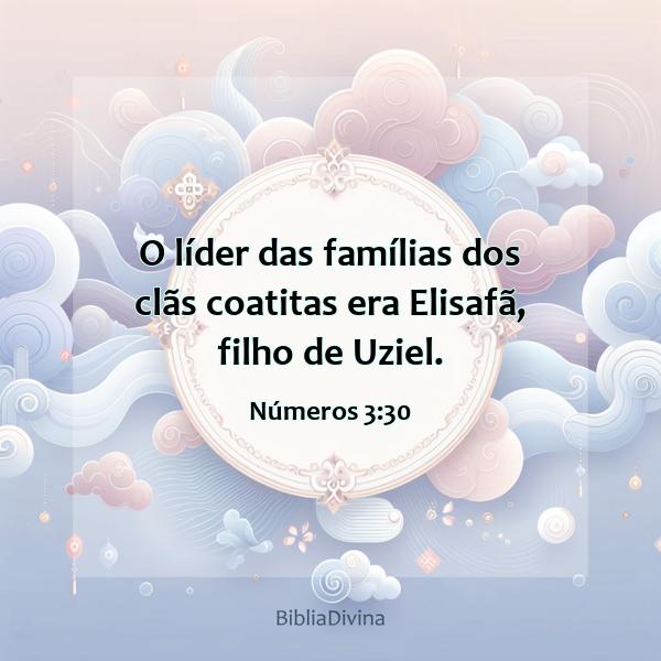 Números 3:30