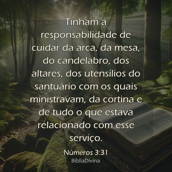 Números 3:31