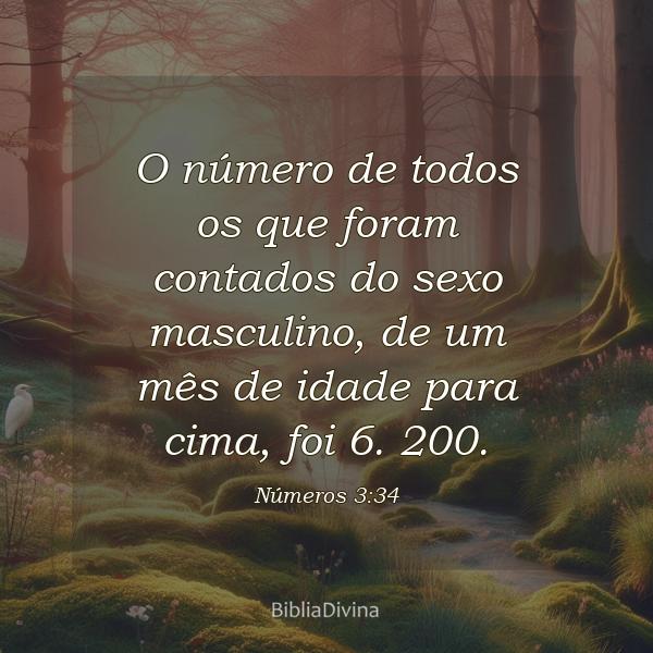 Números 3:34