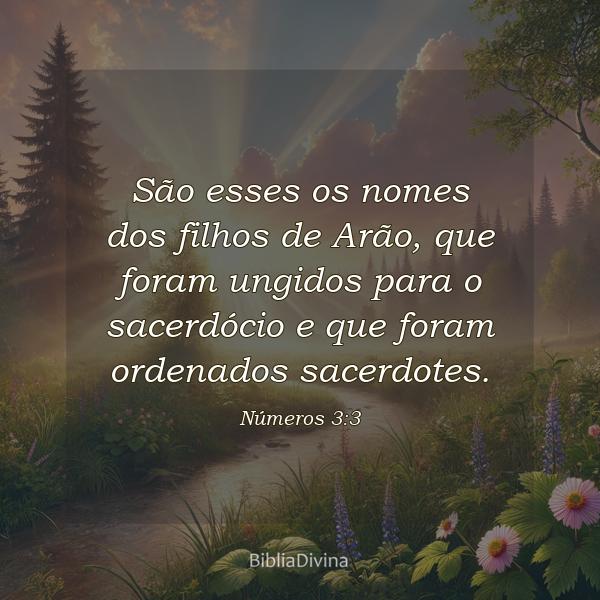 Números 3:3